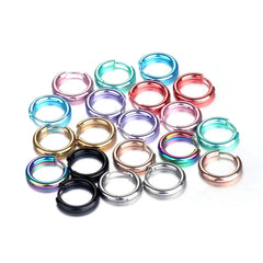 Stainless Steel Huggie Hoop Earrings | Unisex Cartilage Helix Tragus Jewelry close-up view