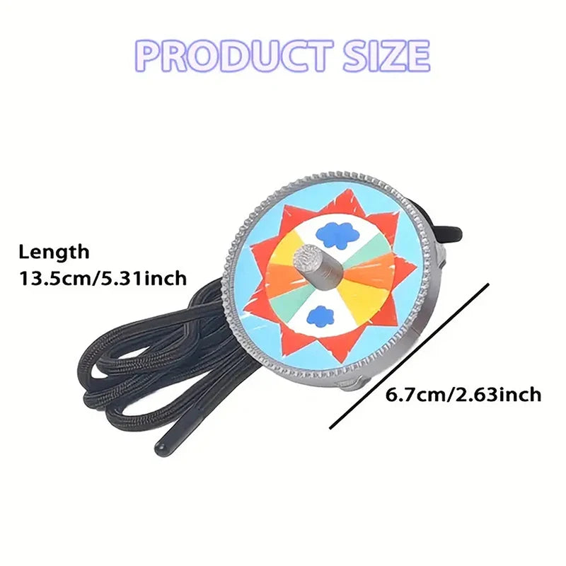 Korean Rotating Top Toy 3D Print Gyro Toys Interaction Game Gyroscope Relief Stress additional angle