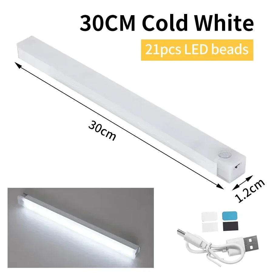 Wireless Rechargeable LED Motion Sensor Cabinet Light | Night Light for Closet Kitche alternate view