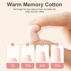 10 Pairs Sponge Earplugs | Noise-Isolating Sleep & Work Earplug Set alternate view