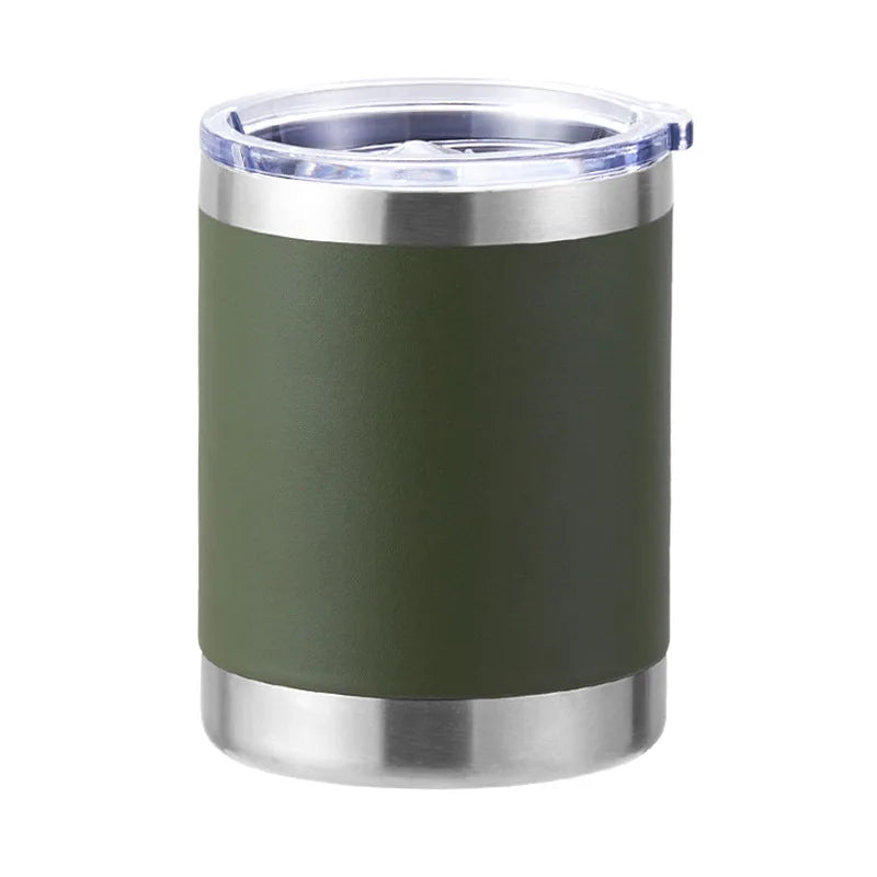 Double Wall Car Coffee Mug Stainless Steel 10oz Coffee Mug Beer Drinking Mug 300ml Ins close-up view