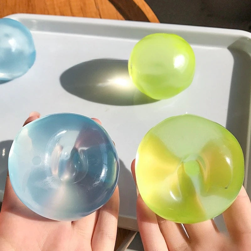 Transparent Mochi Squishy Toy | Coconut Oil Maltose Sensory Fidget for Adults detail view