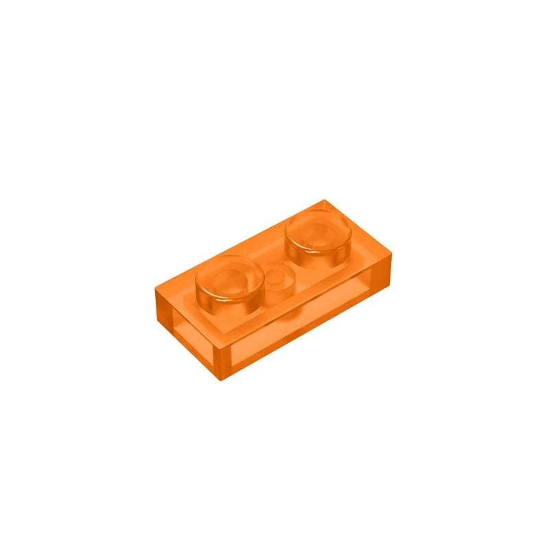Gobricks Plate 1 x 2 Building Blocks 6225 Pieces | Compatible with Lego 3023 close-up view