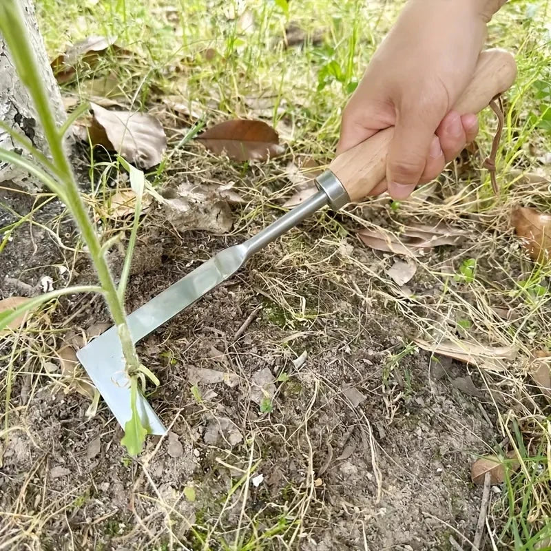 Heavy-Duty Carbon Steel Hand Shovel | Ergonomic Weeding Tool for Cracks and Gardens alternate view