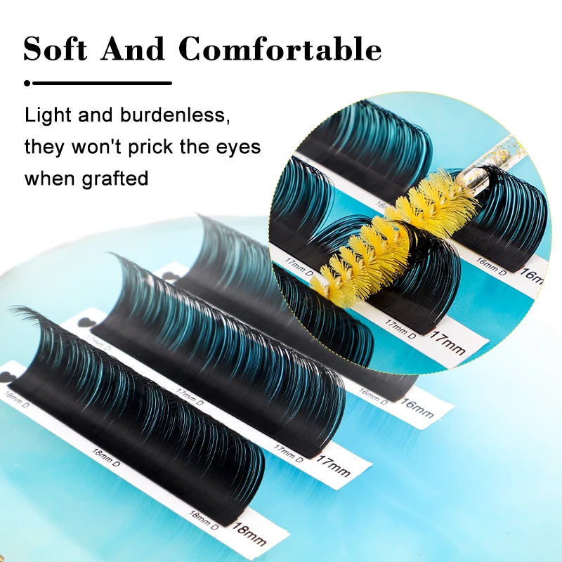 Winky Beauty Custom Logo Individual Eyelash Extension Silk Lashes | Russian Volume Class detail view