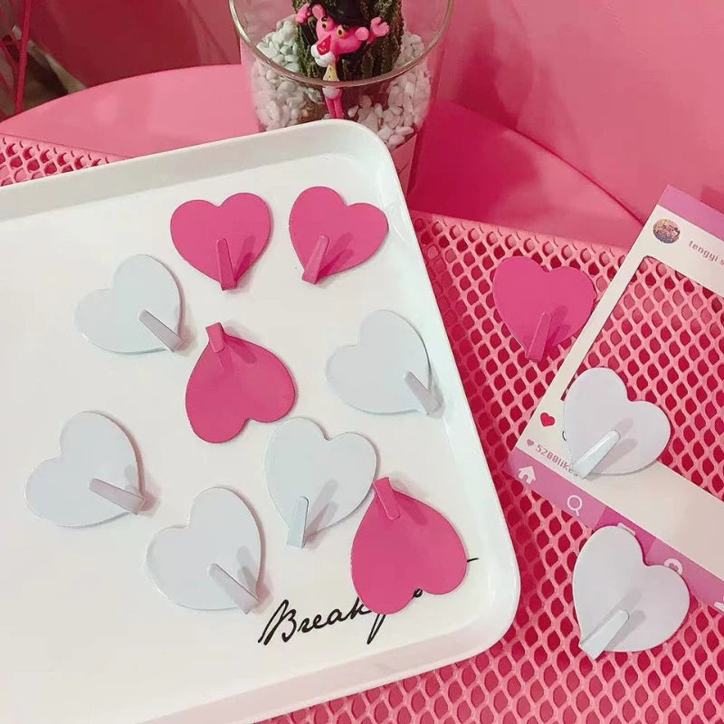 Heart-Shaped Hooks for Decorations lifestyle view