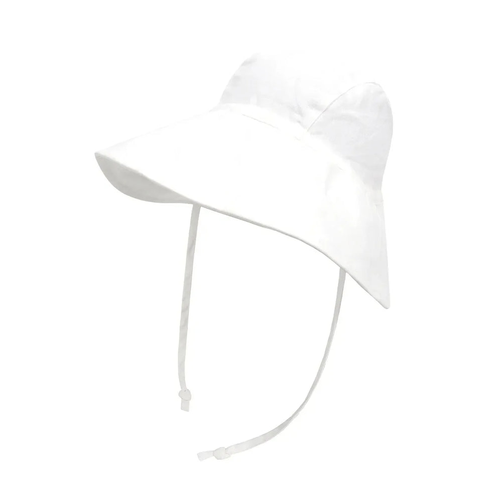 Big Brim Baby Sun Hat | Cotton Linen Kids Bucket Hat for Girls Boys alternate view