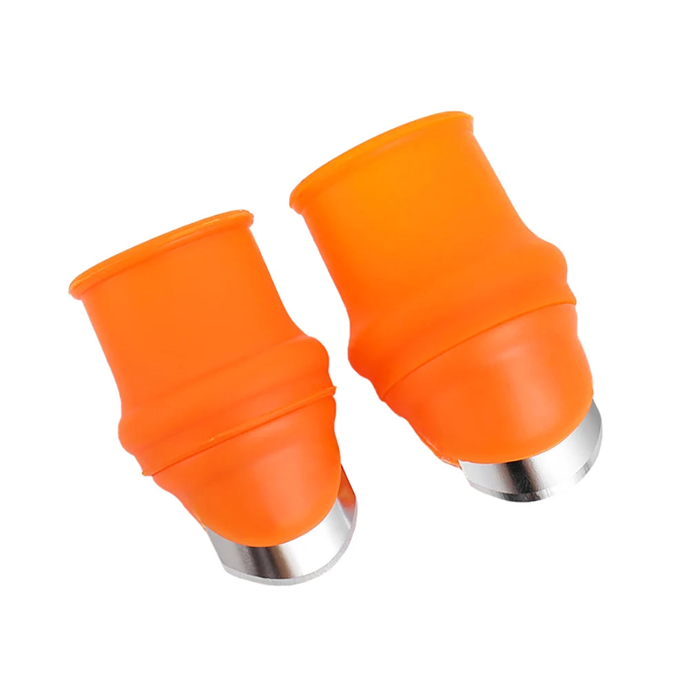Silicone world 1 Set Silicone Finger Protector With Blade Fruits Vegetable Thumb Knif alternate view
