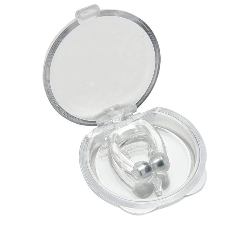 Anti Snore Nose Clip | Magnetic Sleep Aid for Quiet Nights additional angle