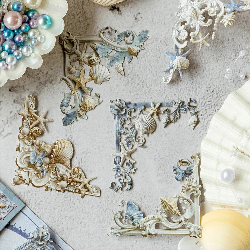 20 Pcs Decorative Paper Set | DIY Scrapbooking and Junk Journal Supplies detail view