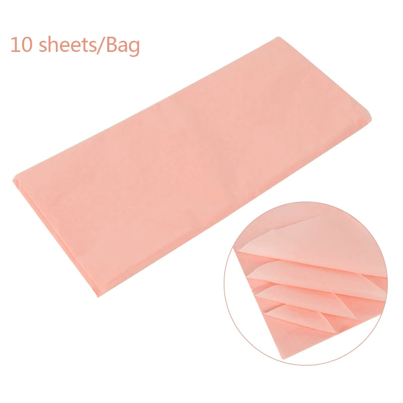 10pcs Unbleached Flower Wrapping Tissue Paper | 65x50cm Wedding Party Gift Wrap lifestyle view