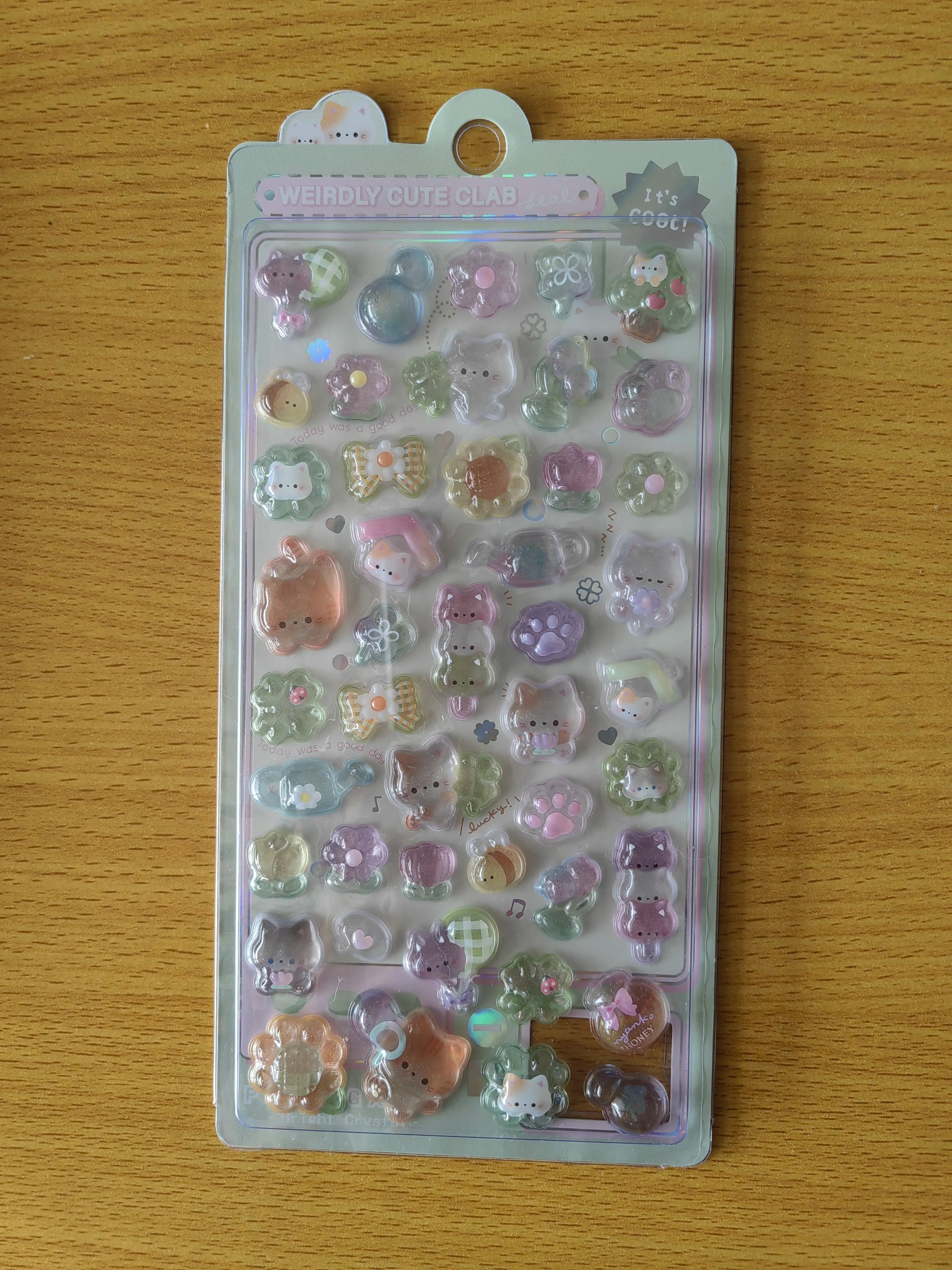 3D Food Stamping Seal Sticker | Japanese Anime Decorative Craft Stickers for Kids alternate view