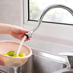 2 Modes Sink Faucet 360 Degree Rotation Filter Extension Tube Shower Water Saving Tap Universal Kitchen Gadgets Accessories