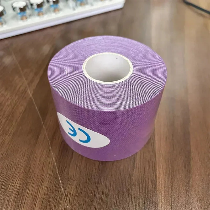 Tape Stickers Athletic Bandage Muscle Recovery Protector Strapping Pain Relief Tennis close-up view