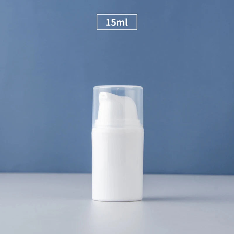 15/30/50ml Empty Airless Pump Bottles Mini Lotion Vacuum Cosmetic Containers Women Make detail view