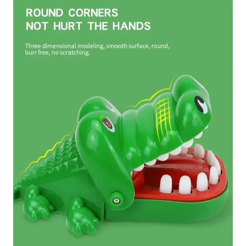 Bite Finger Crocodile Pinch Toy Classic Family Games Party Mischief Children's Luck additional angle