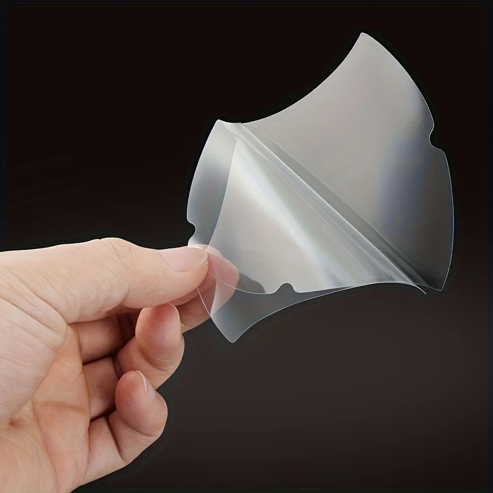 Invisible Car Door Handle Protector Films 5 Pcs close-up view
