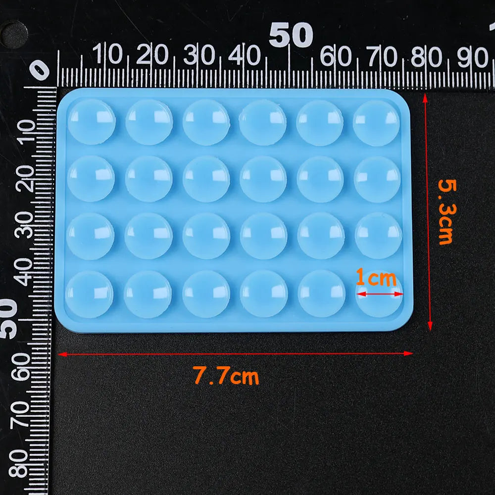 1PC Double-Sided Strong Suction Cup, Silicone Winding Anti-Slip for Mobile Phones, additional angle