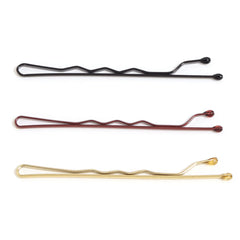 50 Pcs 4 Colors 5cm Hair Clip Lady Hairpins Curly Wavy Grips Hairstyle Hairpins Women Bo detail view