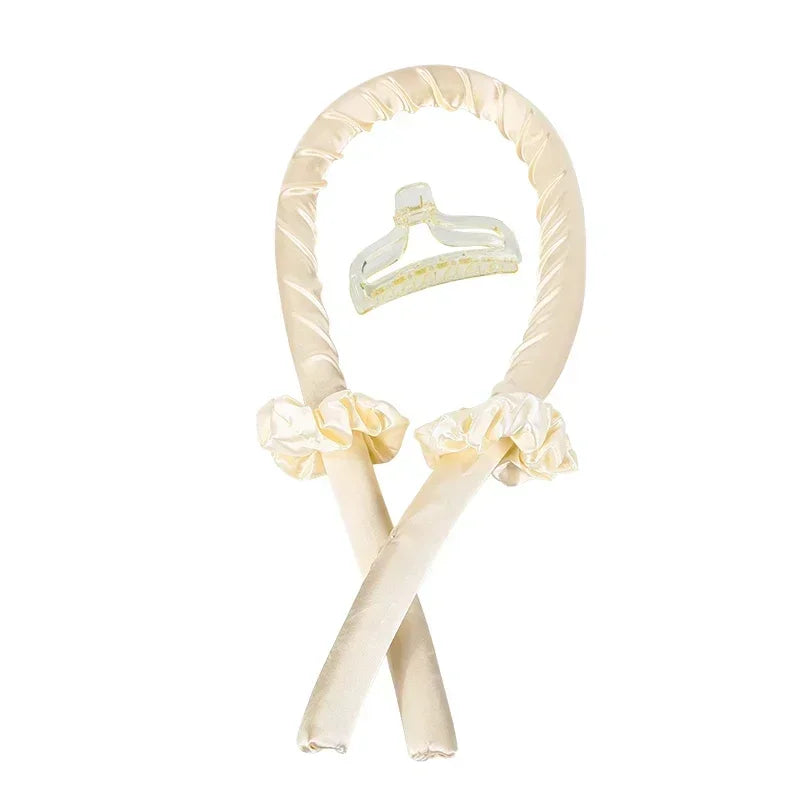 Heatless Curling Rod Headband | No Heat Hair Curler for Soft Sleeping Curls detail view