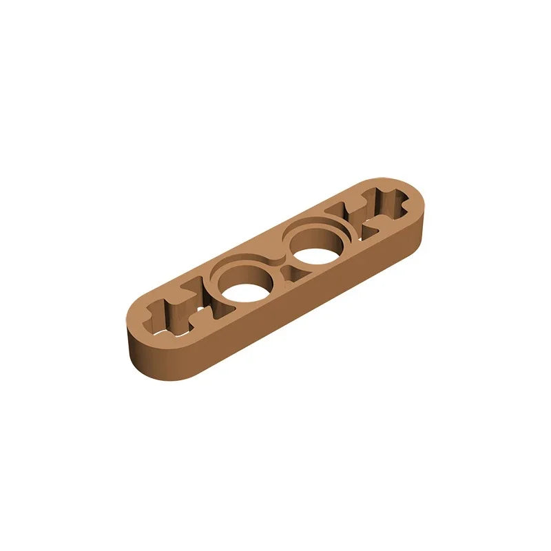 Gobricks GDS-690 Technical Liftarm Thin 1 x 4 with Axle Holes | Compatible Building additional angle