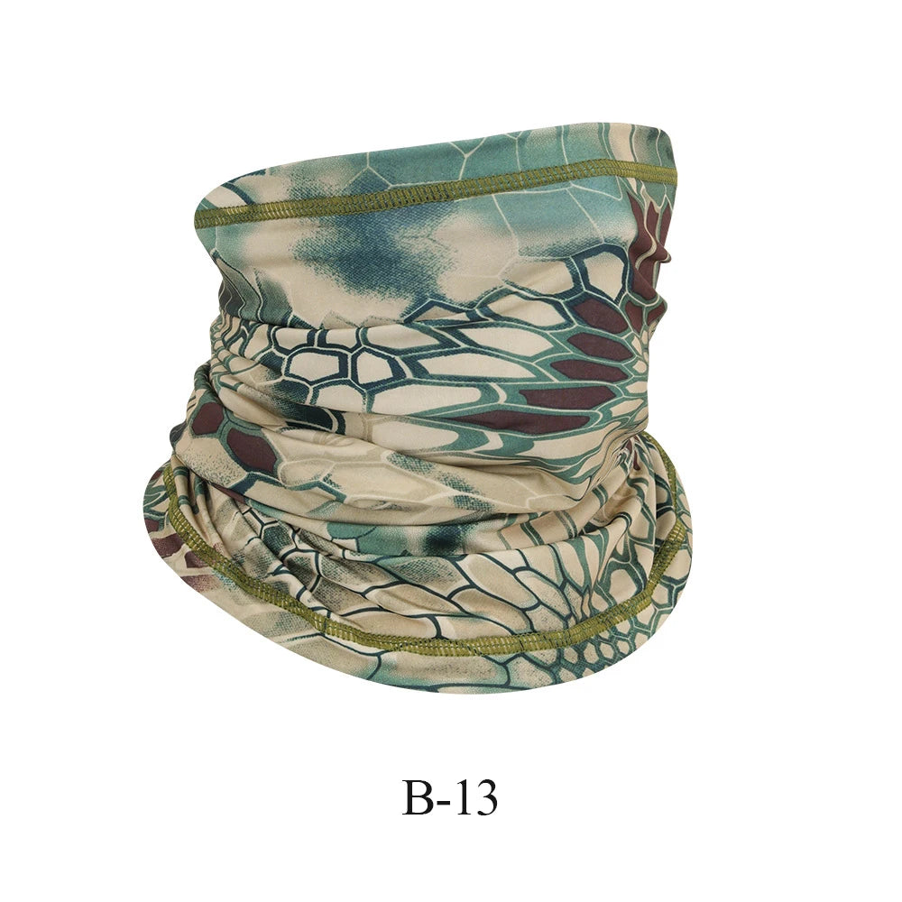 Outdoor UV Protection bandana Scarf Neck Warmer Multifunctional Fishing Hiking Cyclin lifestyle view