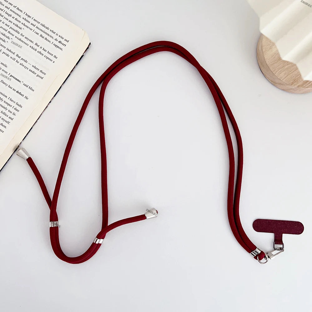 Universal Adjustable Phone Lanyard Strap Mobile Phone Hanging Rope Neck Straps Anti-l alternate view