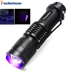 UV Flashlight 395nm Black Light | Mini UV Torch for Resin Curing and Stain Detection