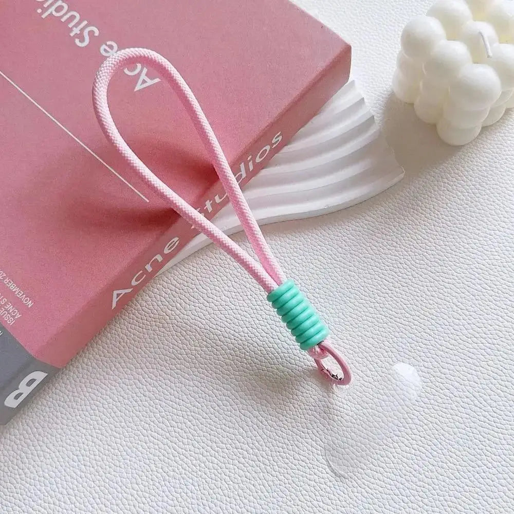1Pc Universal Mobile Phone Lanyard Strap Detachable Anti Fall Hanging Xyun Ring Cord lifestyle view