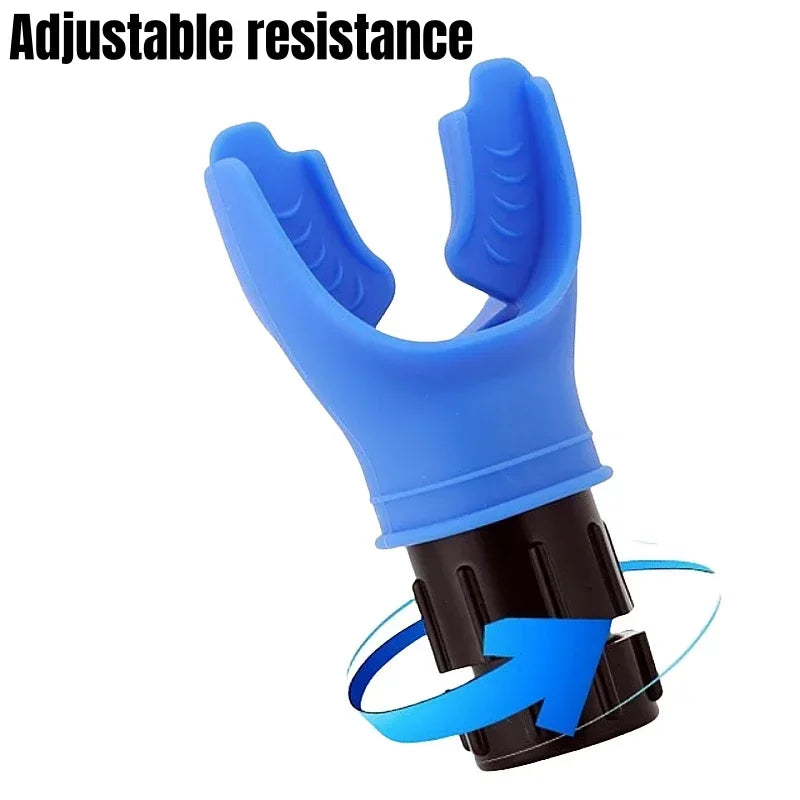 Lung Training Device | Adjustable Resistance Breathing Exerciser lifestyle view