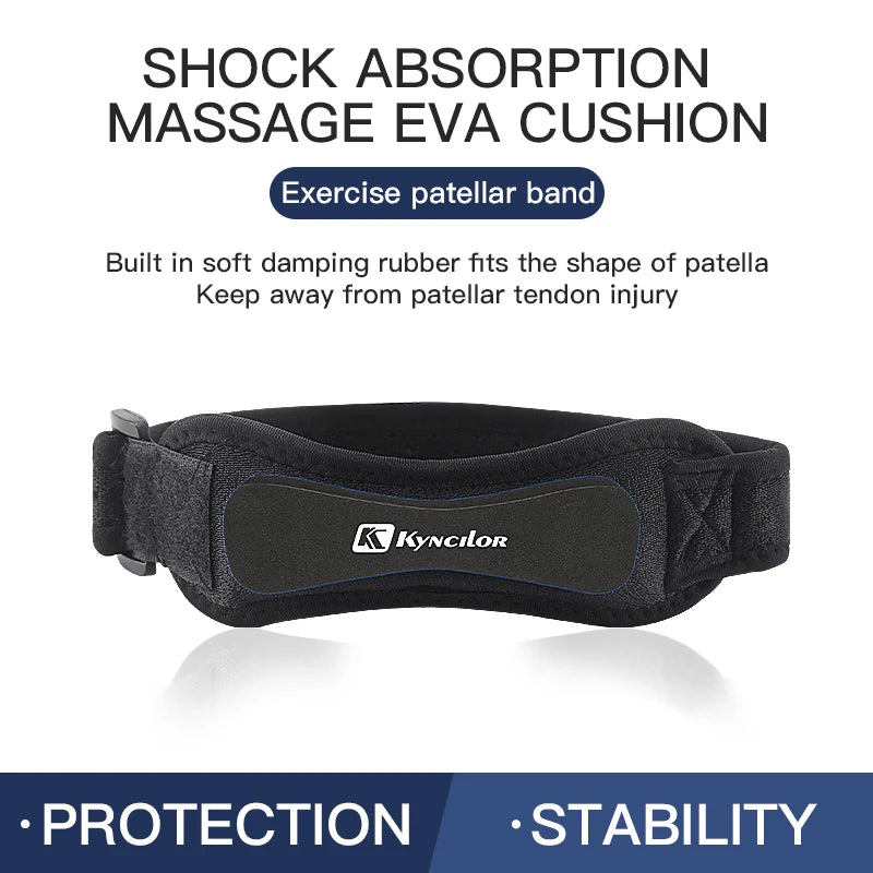 Knee Patellar Tendon Support Sleeve Brace For Basketball lifestyle view