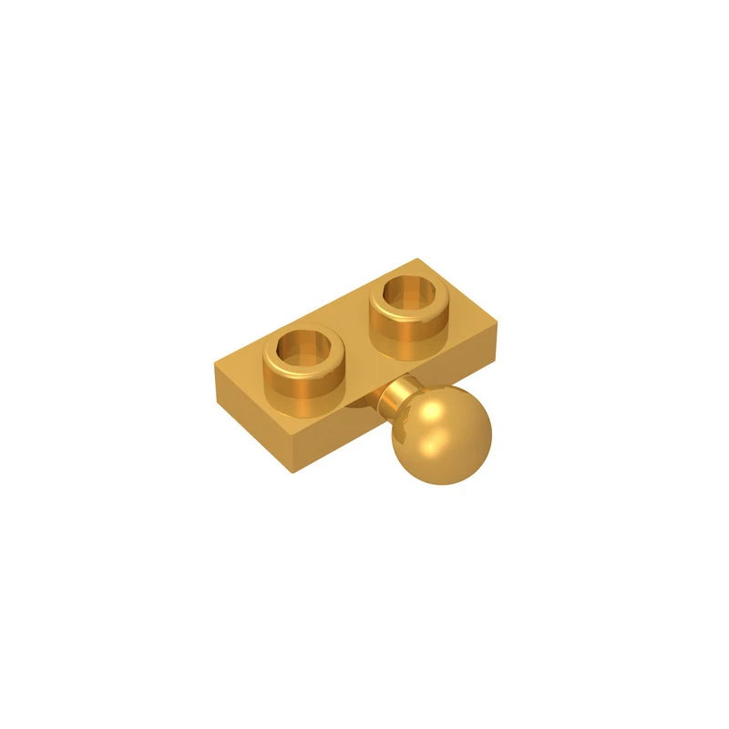 Plate, Modified 1 x 2 with Tow Ball on Side | Gobricks Building Block additional angle