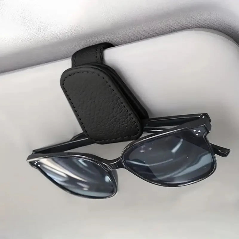 Visor Glasses Case Holder Sunglasses Clip Ticket Card Clip Portable Clip
