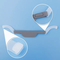 Replacement CPAP Headgear Belt with Arms for Dreamwear | Adjustable Soft Strap close-up view
