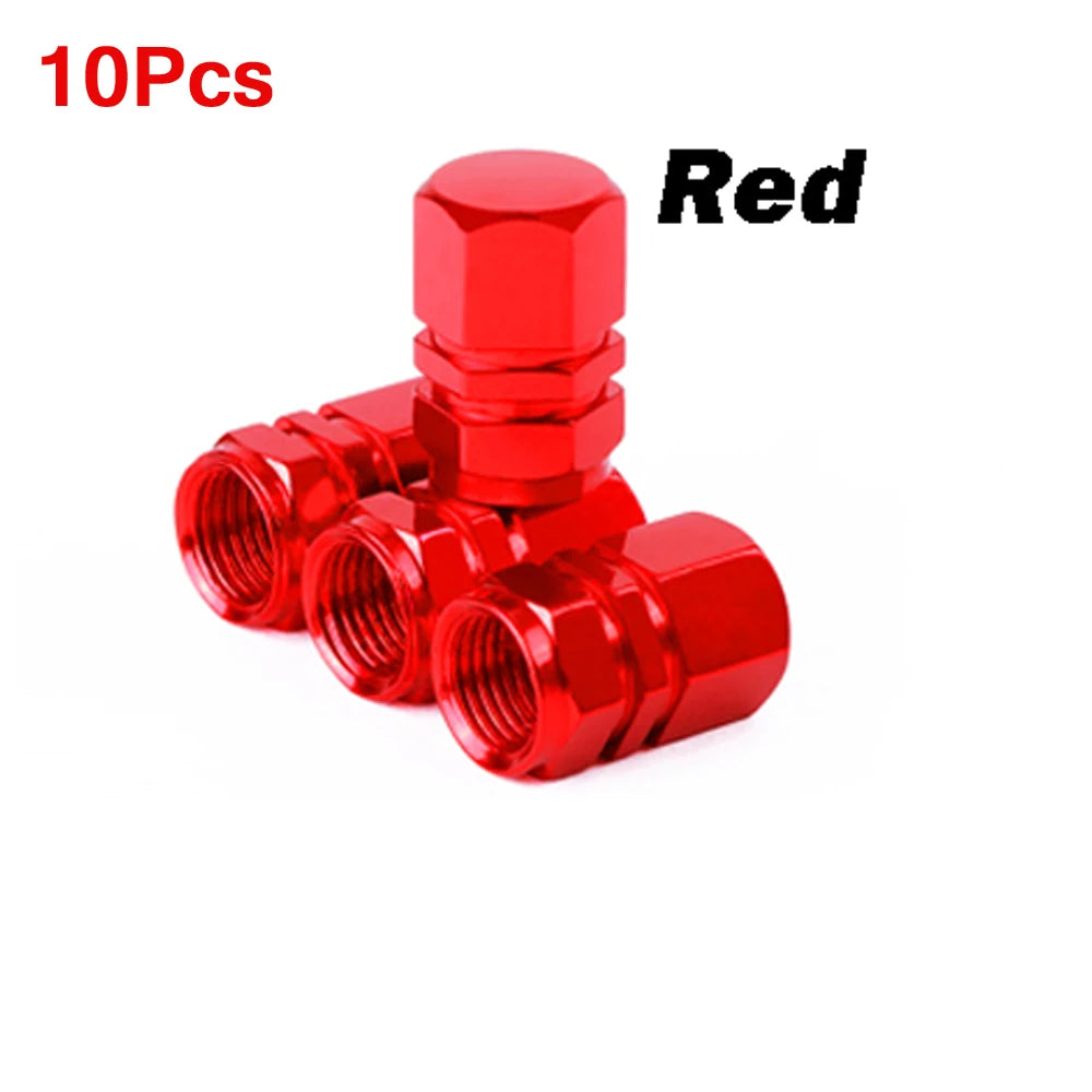 Aluminum Alloy Tire Valve Caps Schrader Valve