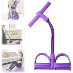 6-Tube Resistance Bands for Abs | Portable Sit-Up Assist for Home Gym alternate view