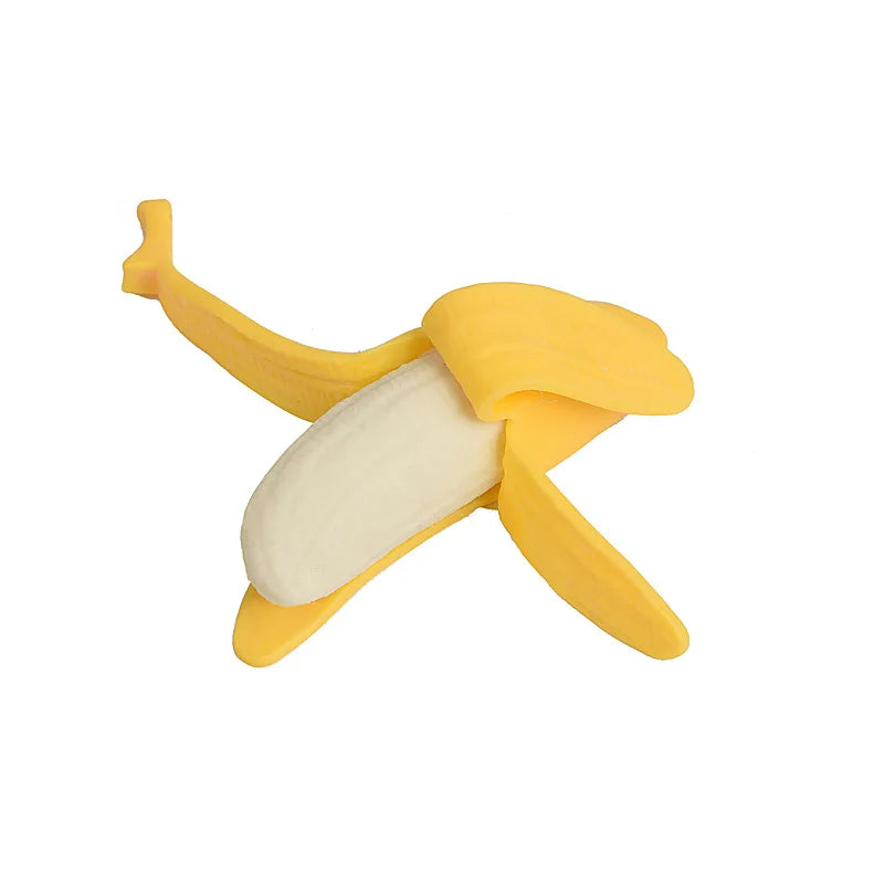 Banana Stress Ball | Cute Fruit Squishy Fidget Toy for Anxiety Relief detail view