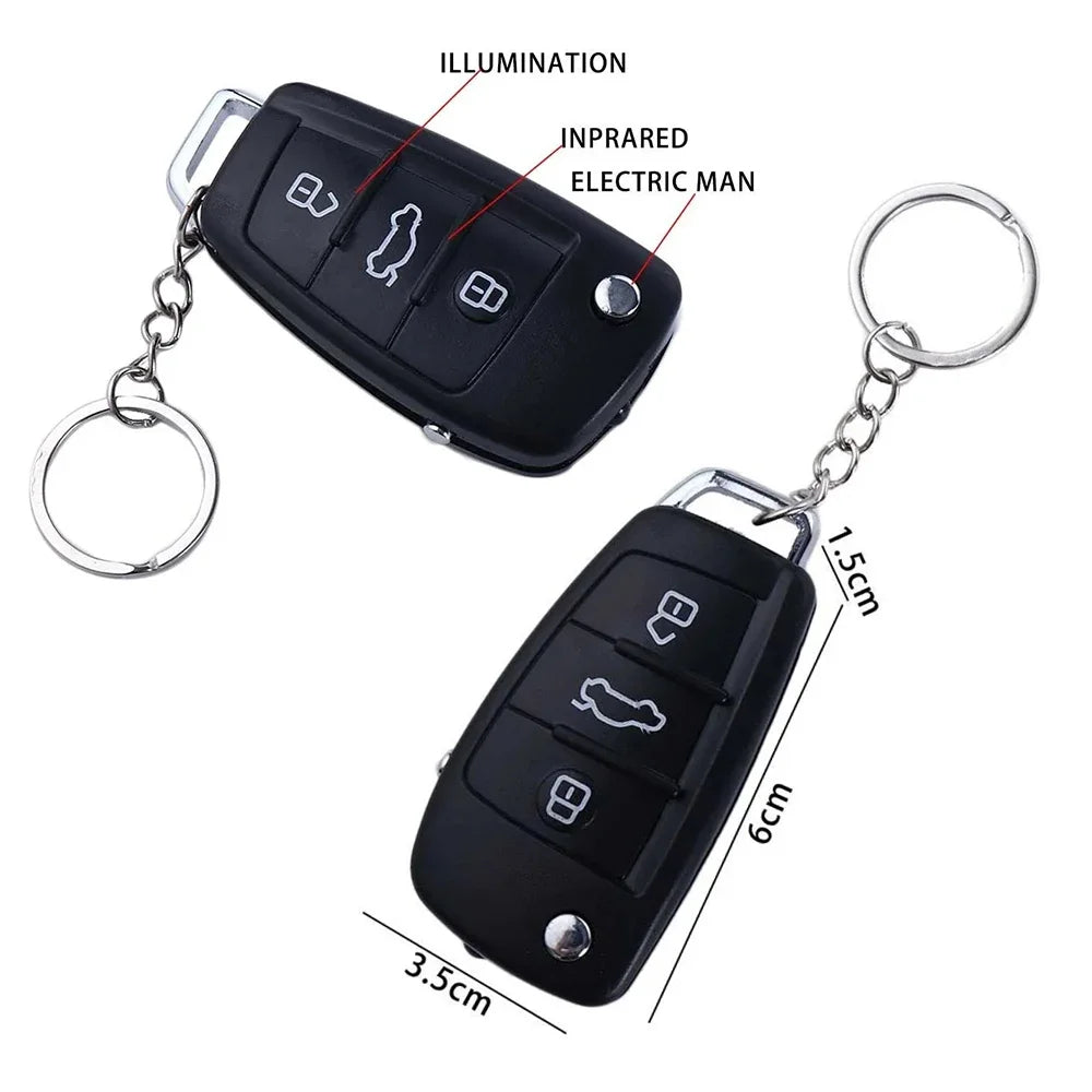Hilarious Electric Shock Car Key Prank Toy: Funny Keychain Trick for Kids – Perfect Gifts and Entert