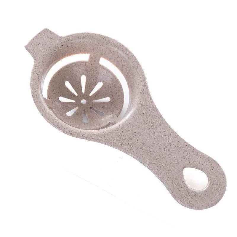 Wheat Straw Egg Separator | Easy Yolk White Kitchen Tool lifestyle view