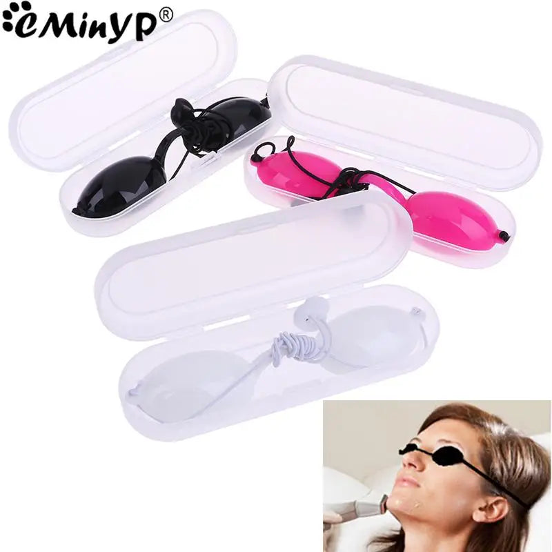 Adjustable Laser Safety Eyepatch Goggles | Full Shading Protective Eyewear for Tattoo and Photon Bea