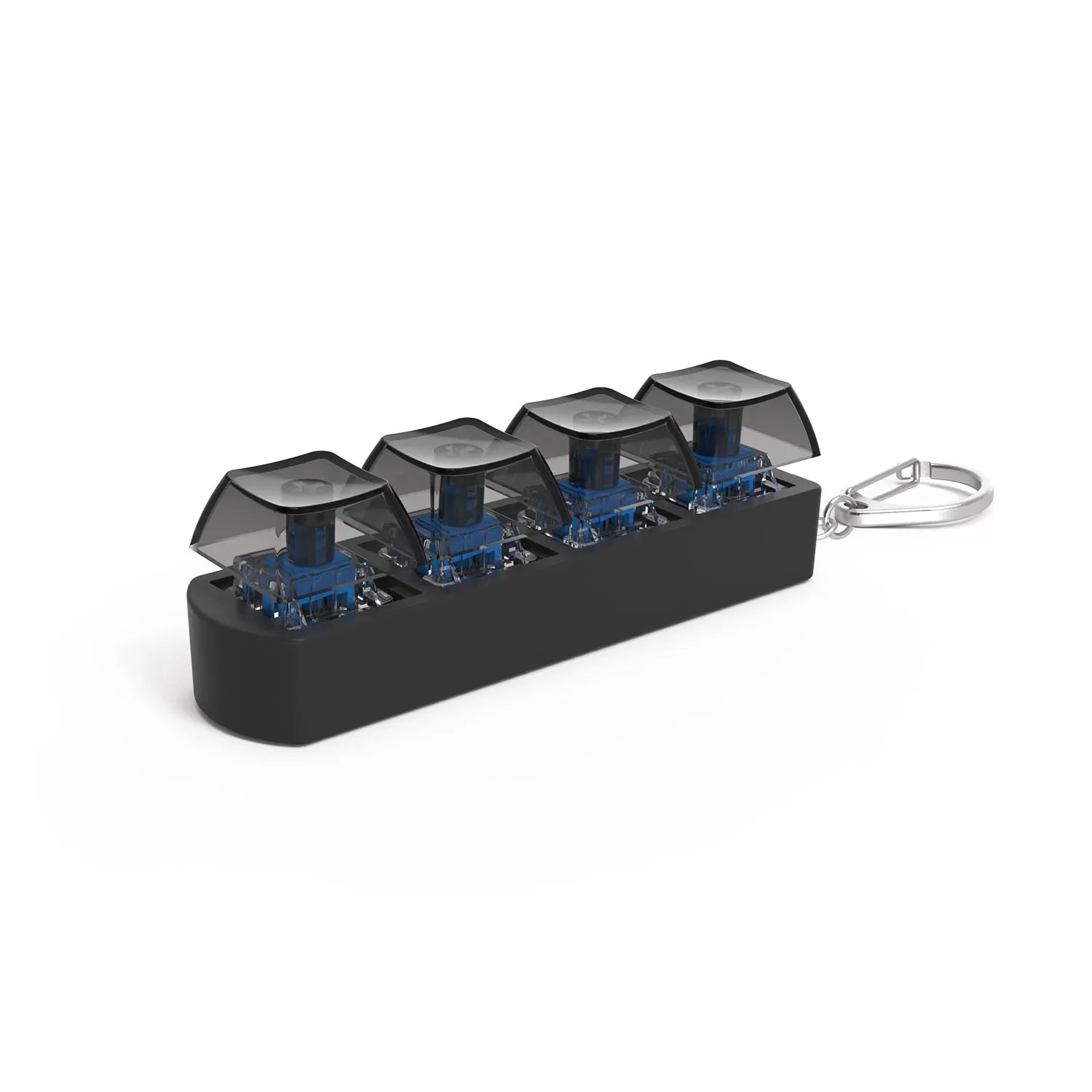 4Keys Finger Button Anti-stress Toys Mechanical Keyboard Keycaps Office Decompression close-up view