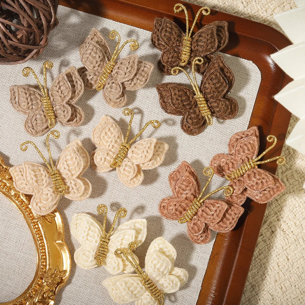 1 Set Butterfly Hair Clips 3 Styles of Butterfly Clips Children Teenagers To Decorate Wear in Daily Life Girls' Hair Accessories