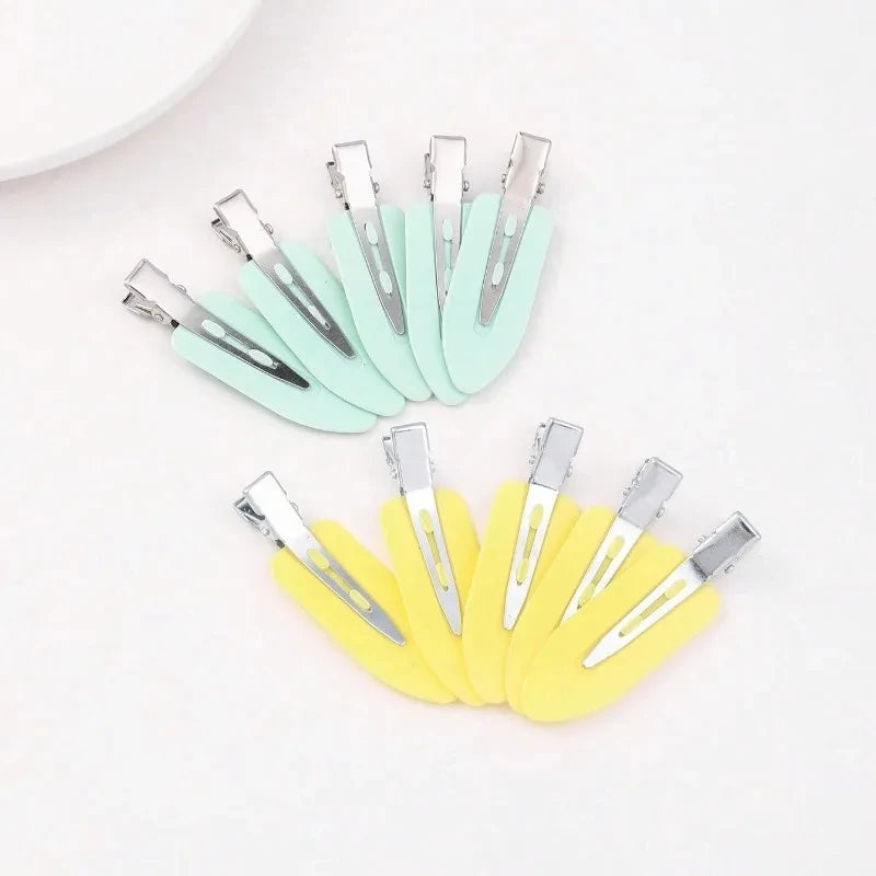10pcs/set Women Hair Clips Side Bangs Fix FringeBarrette Makeup Tools Female Ladies G alternate view
