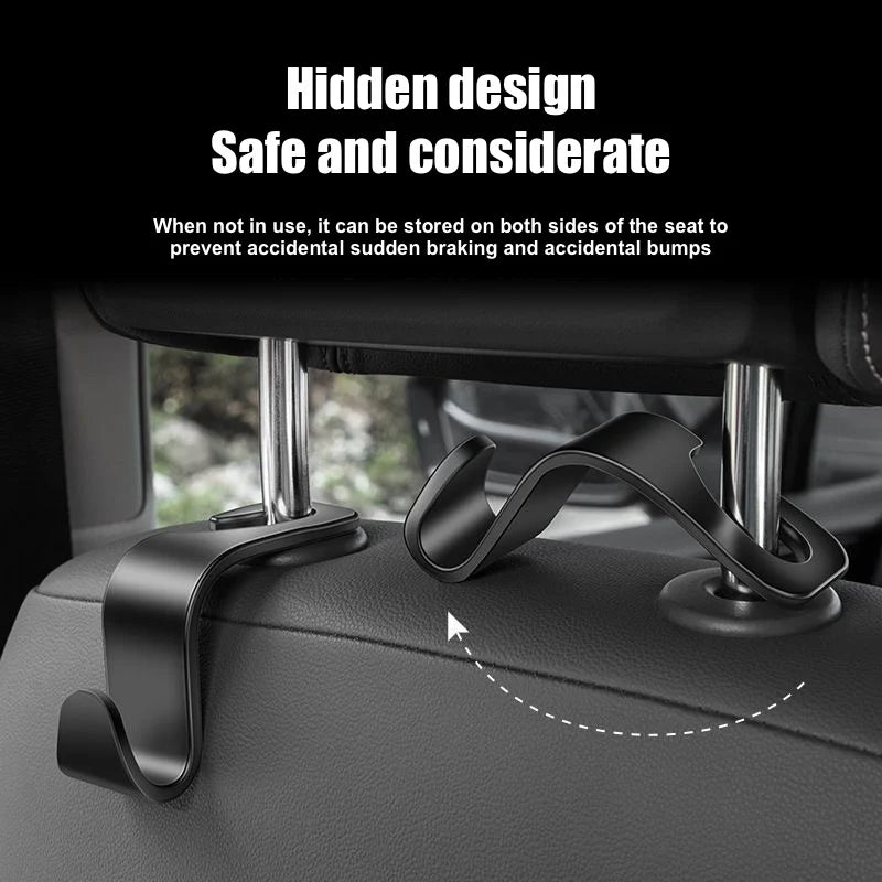 Car Headrest Hooks Multi-functional Seat Hooks Car Storage Equipment Car Interior Acc alternate view