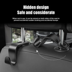 Car Headrest Hooks Multi-functional Seat Hooks Car Storage Equipment Car Interior Acc alternate view