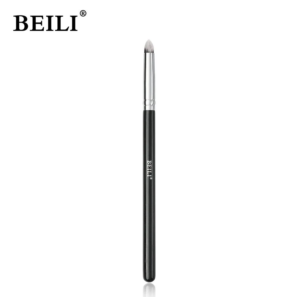 Upgraded Crescent Design Foundation Makeup Brush Ultra-thin Smooth Application Liqu additional angle