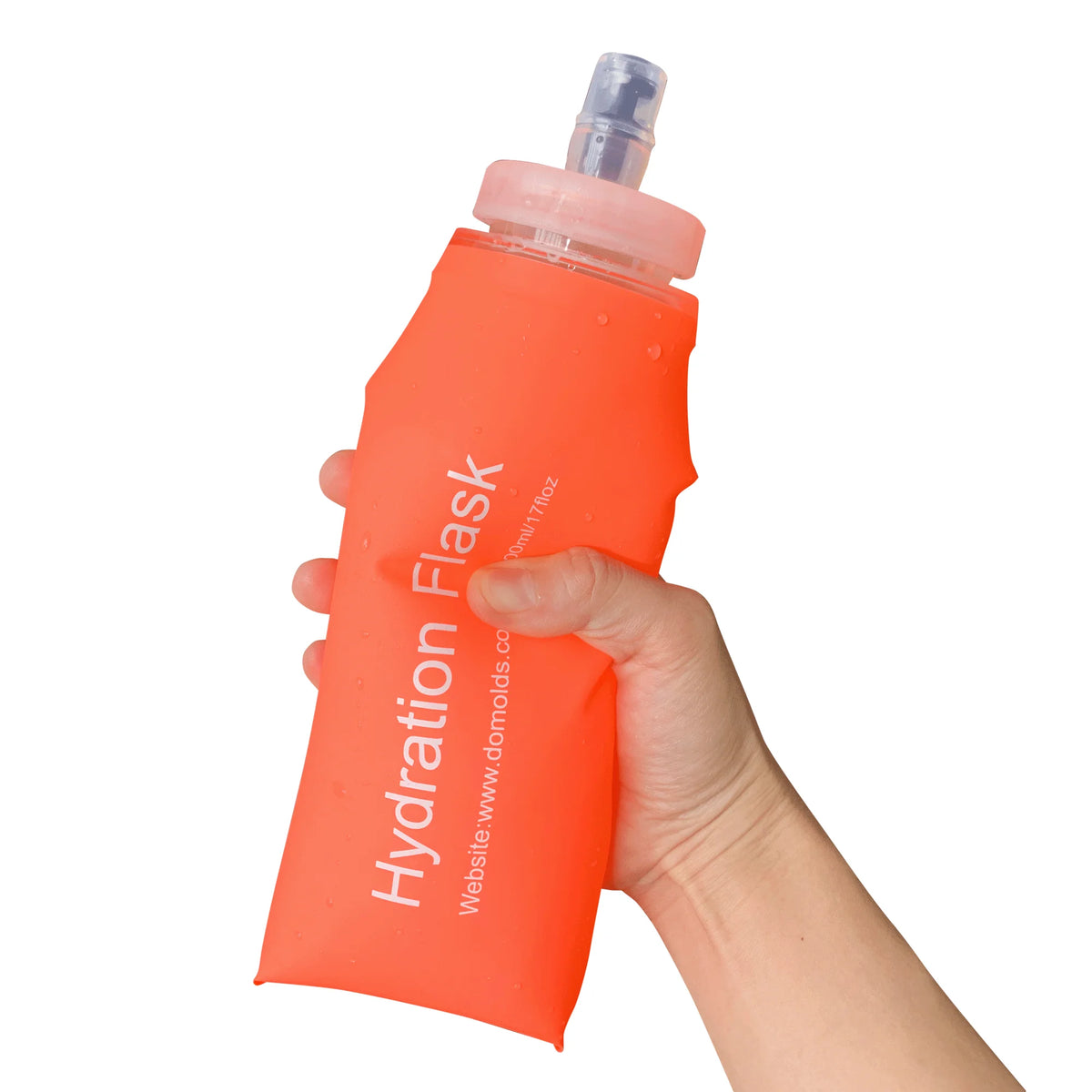 150ML 250ML 500ML TPU Outdoor Sport Bottle Folding Soft Flask Portable Water Bottle additional angle