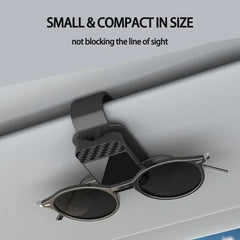 Sun Visor Sunglasses Clip Holder Eyeglasses Hanger Car Organizer alternate view