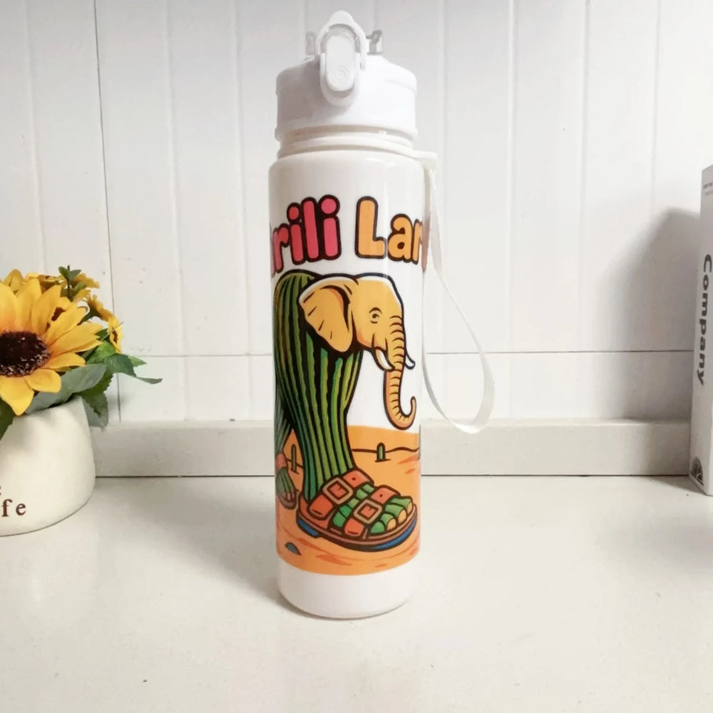 750ML Italian Brainrot Water Bottle Outdoor Drinking Cartoon Sports Cups Tung Tung Tu alternate view