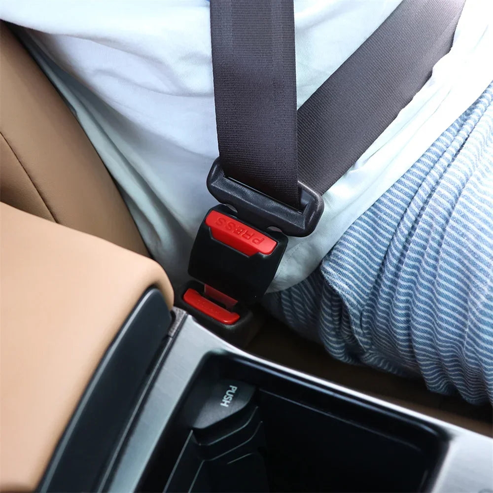 Car Safety Seat Belt Clip Extender Seatbelt Lock Buckle Plug Thick Insert Socket Convert detail view